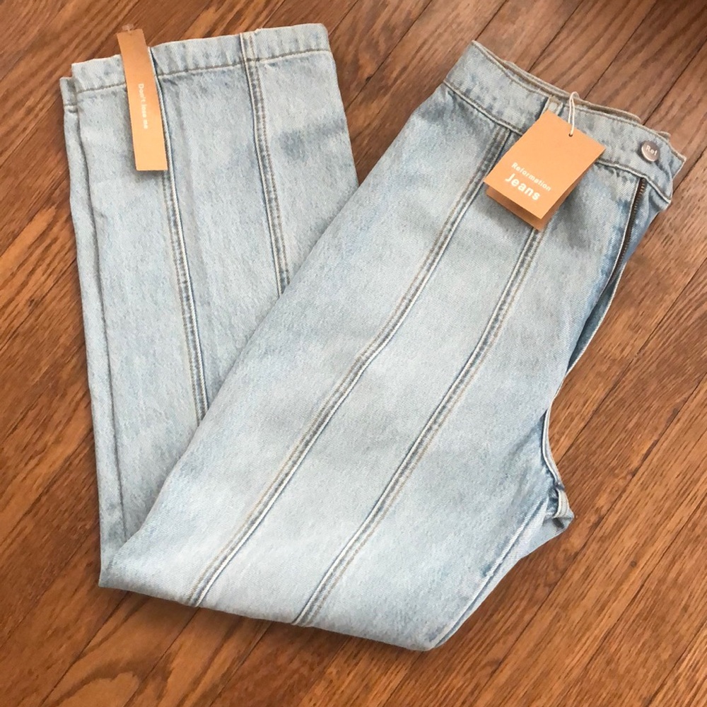 Reformation River Jeans